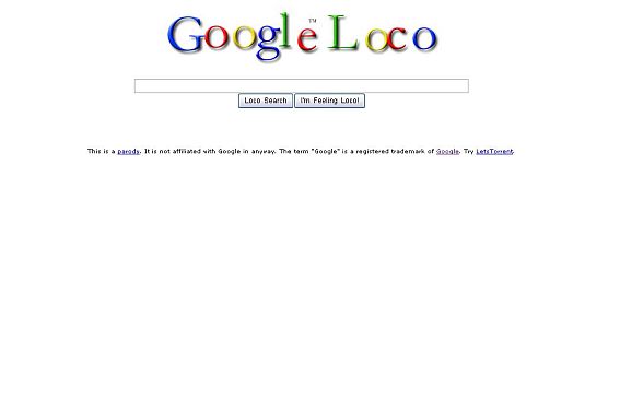google 133t loco. google l33t google gothic